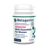 Metagenics Women's Health Multi Essentials for Women supplement bottle on a white background