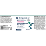 Metagenics Multi Essentials For Women 30 tabs