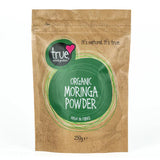 250g pouch of True Natural Goodness Organic Moringa Powder.