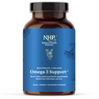 NHP Omega 3 Support high-strength, ultra-pure fatty acids from fish.