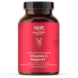 NHP Vitamin C Support for immune system health, featuring alkaline absorption.