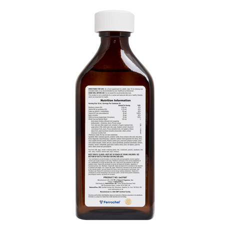 Nature’s Plus HEMA-PLEX® Liquid Iron – 237ml