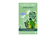 Natracare mini panty liners box with green botanical art and plastic-free, breathable cotton cover.