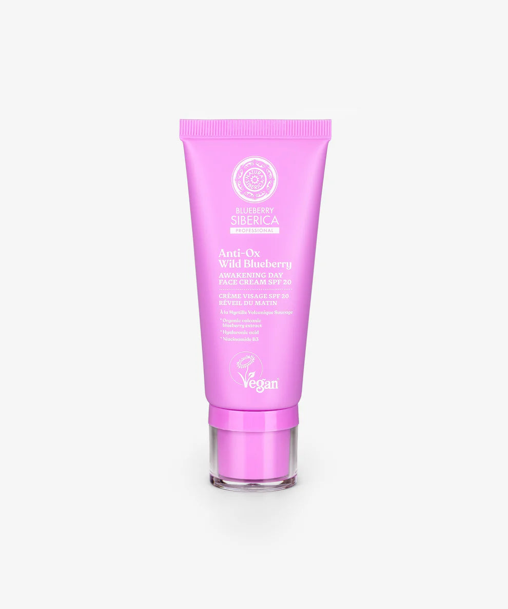 Natura Siberica Anti-Ox Wild Blueberry Awakening Day Face Cream.