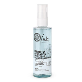 Natures Aid Sage Leaf 500mg tablets and Lab by Natura Siberica Biome Hydration Purifying Cleansing Foam (200ml) with Hyaluronic acid and Provitamin B5.