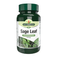 Natures Aid Sage Leaf 500mg, a vegan-friendly food supplement provided in a 90-tablet pack for daily support.