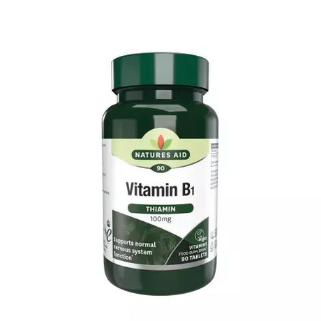 Naturtint Permanent Hair Colour Gel in 10N Light Dawn Blonde and Natures Aid Vitamin B1 (Thiamin) 100mg 90-tablet supplement.