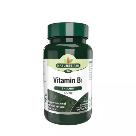Naturtint Permanent Hair Colour Gel in 10N Light Dawn Blonde and Natures Aid Vitamin B1 (Thiamin) 100mg 90-tablet supplement.