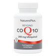 Nature's Plus Beyond CoQ10 200mg 60 softgels maximum strength Ubiquinol supplement for heart health and cellular energy support.