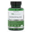 Nature's Plus BioAdvanced Menopause Support 60 vegan capsules with Sage Red Clover and B Vitamins for hormonal balance and energy support.