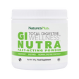 NaturesPlus GI Nutra Total Digestive Wellness powder container on a white background