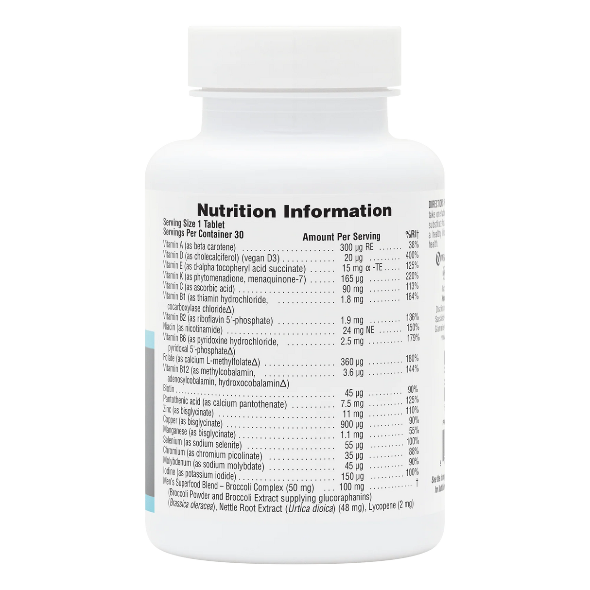Natures Plus His Journey 45+ Multi - 30 Tabs