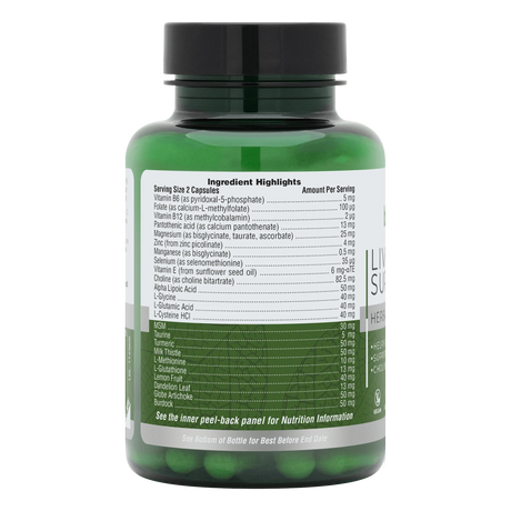 Nature’s Plus BioAdvanced Liver Support – 60 Capsules