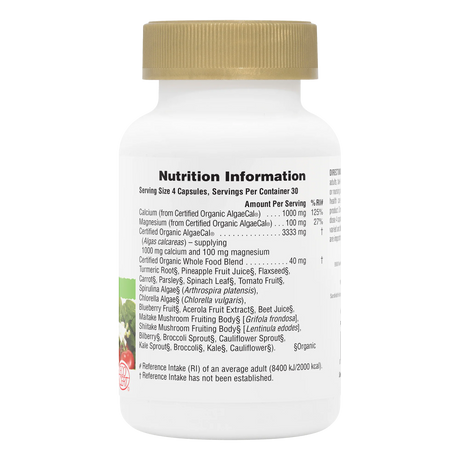 Nature's Plus Source of Life Garden Organic Calcium (120 Capsules)