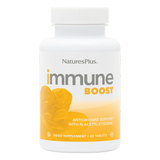 NaturesPlus Acti-Zyme active digestive enzymes food supplement bottle with 90 vegan capsules, featuring live enzymes with FOS and black pepper extract.