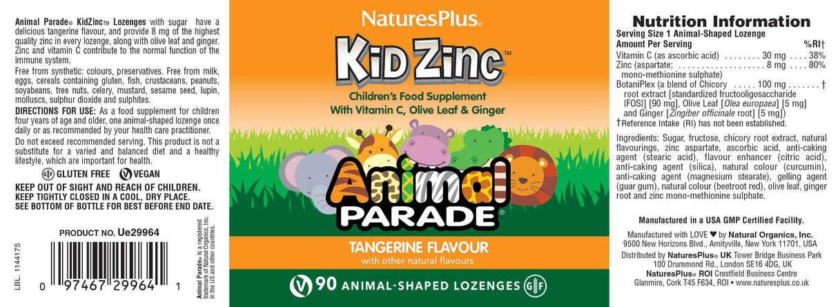 Animal Parade KidZinc® Lozenges