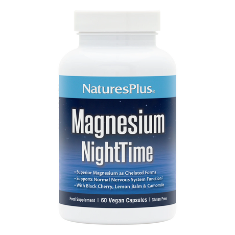 Front of NaturesPlus Hema-Plex Iron sustained release tablets bottle featuring 42 mg elemental iron with Vit C, B6, B12 and Zinc for total blood health.