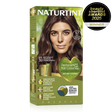 Naturtint Permanent Hair Colour Gel in 5.7 Light Chocolate Chestnut, featuring 100% grey coverage and an ammonia-free formula.