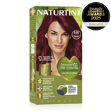 Naturtint Permanent Hair Colour Gel in 6.66 Fireland, featuring 100% grey coverage and an ammonia-free formula.