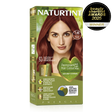 Naturtint Permanent Hair Colour Gel in 7.46 Arizona Copper, featuring 100% grey coverage and an ammonia-free formula.