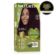 Naturtint Permanent Hair Colour Gel in 3NV Deep Radiant Red, featuring 100% grey coverage and an ammonia-free formula.