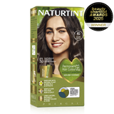 Naturtint Permanent Hair Colour Gel in 4NC Deep Cappuccino Brown, 4M Mahogany Chestnut, and 4G Golden Chestnut, featuring 100% grey coverage and an ammonia-free formula.