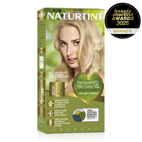 Ammonia-free hair colour gel providing 100% grey coverage and radiant shine.