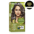 Naturtint Permanent Hair Colour Gel in 6G Dark Golden Blonde and 6A Dark Ash Blonde, featuring 100% grey coverage and an ammonia-free formula.