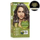 Naturtint Permanent Hair Colour Gel in 6G Dark Golden Blonde and 6A Dark Ash Blonde, featuring 100% grey coverage and an ammonia-free formula.