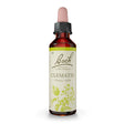 Bach Original Flower Remedies Clematis dropper bottle with green floral product label.