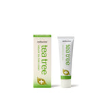 Nelsons tea tree natural cream tube and its matching packaging.