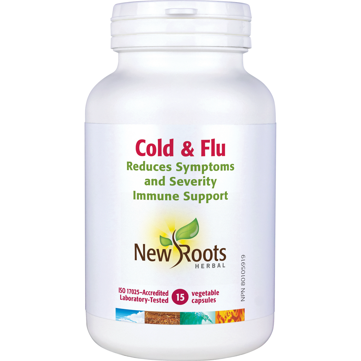 New Roots Cold & Flu - 15 capsules