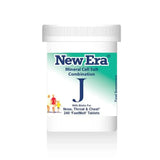New Era Mineral Cell Salt Combination J tablets for nose throat and chest.