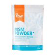 Nua Naturals MSM Powder pouch on a white background.