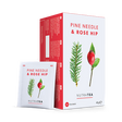 NutraTea Pine Needle and Rose Hip herbal tea bags for immune support and respiratory health 20 bags pack