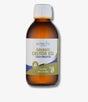 Ultrapure Laboratories Organic Castor Oil in a dark amber glass bottle with a white cap.