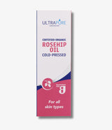 The cold-pressed oil is labeled for all skin types and features the "Guaranteed Irish" logo.