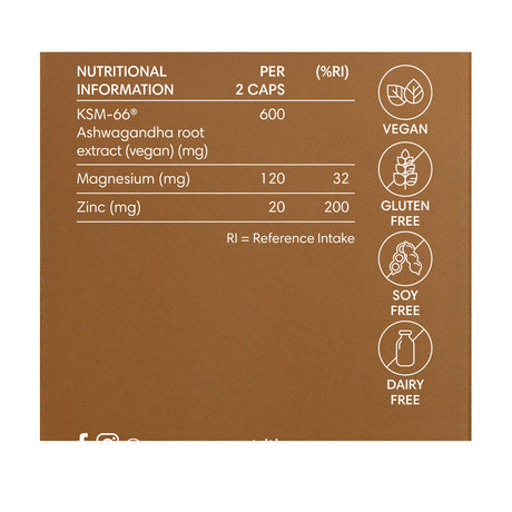 One Nutrition Ashwagandha 60 Capsules