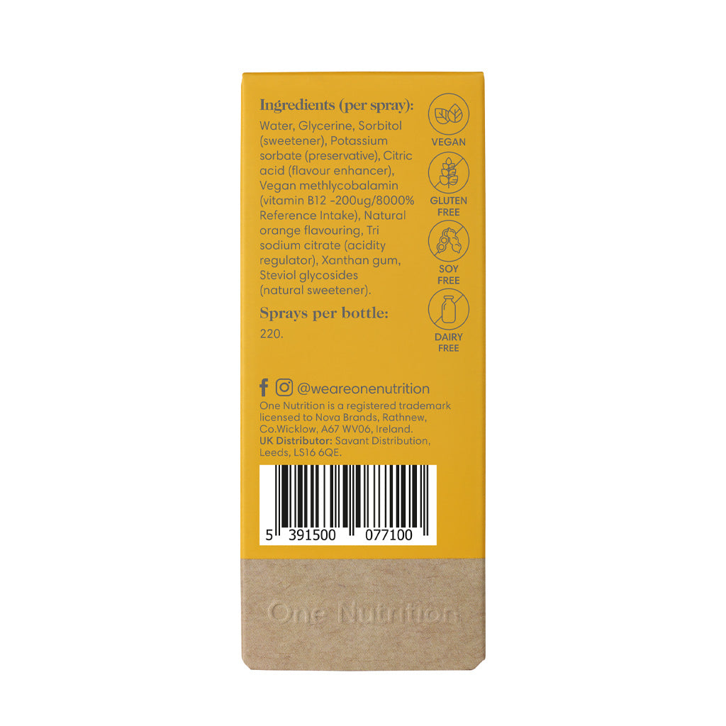 One Nutrition B12-MAX 30ml Oral Spray