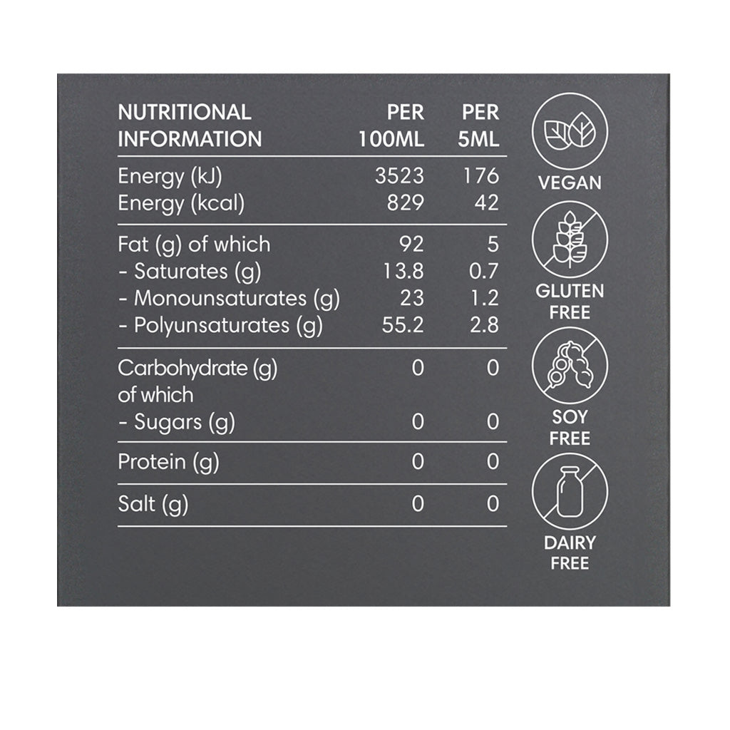 One Nutrition Organic Black Seed Oil 200ml