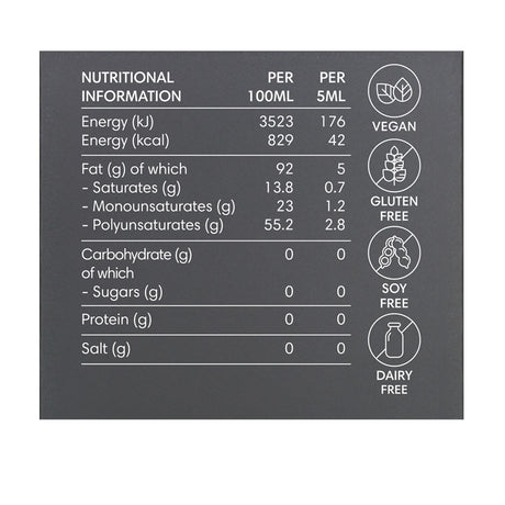 One Nutrition Organic Black Seed Oil 200ml
