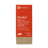 One Nutrition D3 & K2 Oral Spray 30ml