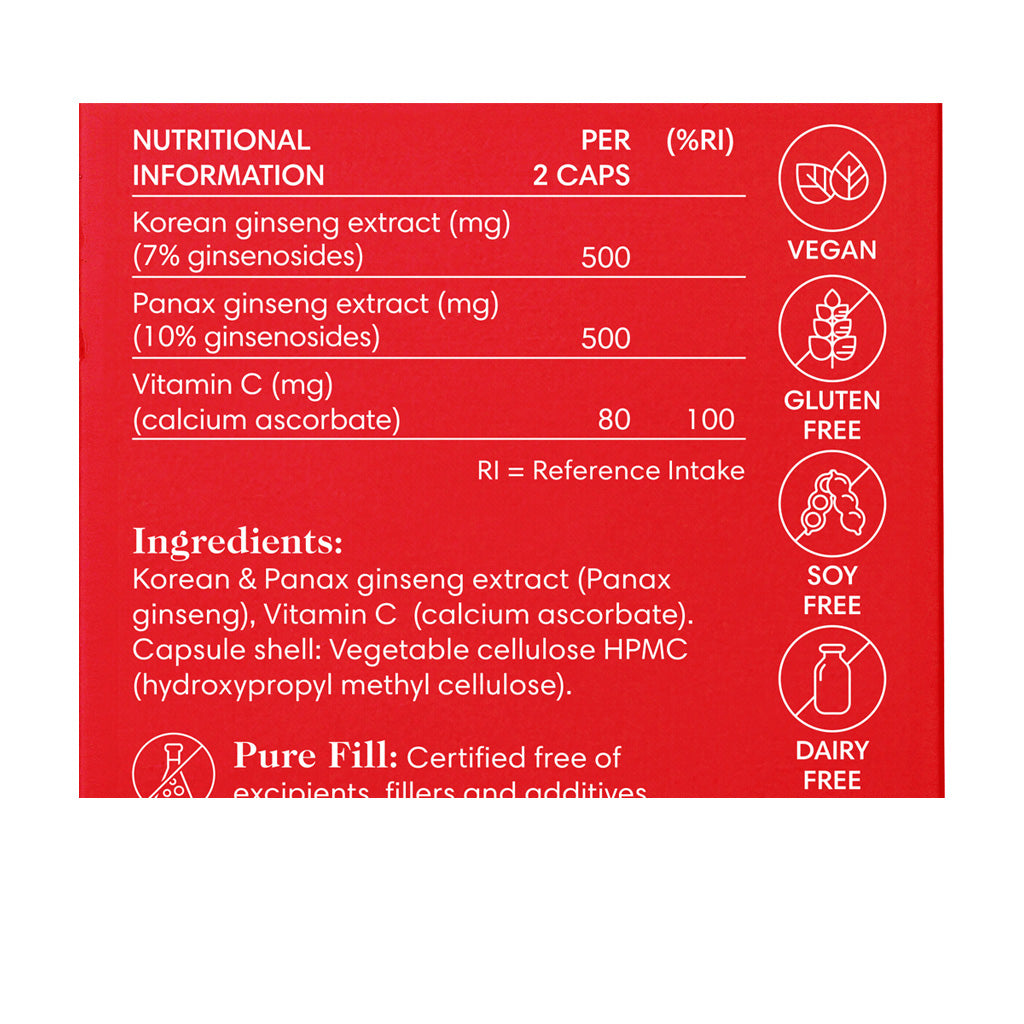 One Nutrition Ginseng Max 60 Capsules