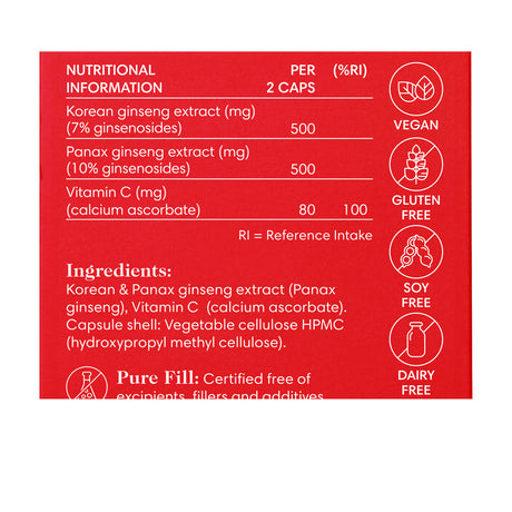 One Nutrition Ginseng Max 60 Capsules