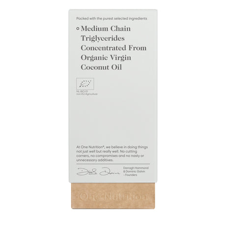 One Nutrition Organic Pure MCT Oil 300ml