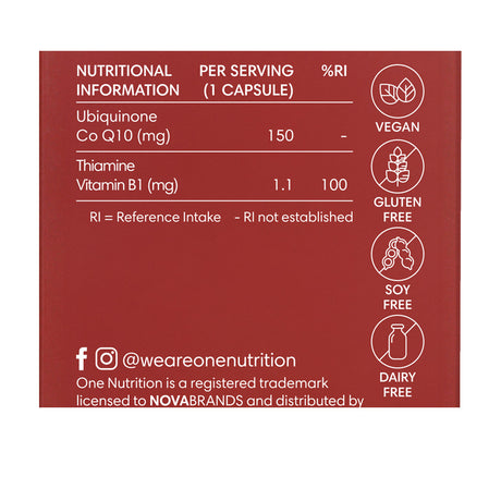 One Nutrition Q10-Max 30 Vegecaps