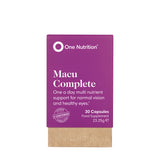One Nutrition Macu Complete 30 capsules multi nutrient support for eye health.
