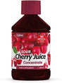 Bottle of Optima Sour Cherry Juice Concentrate on a white background