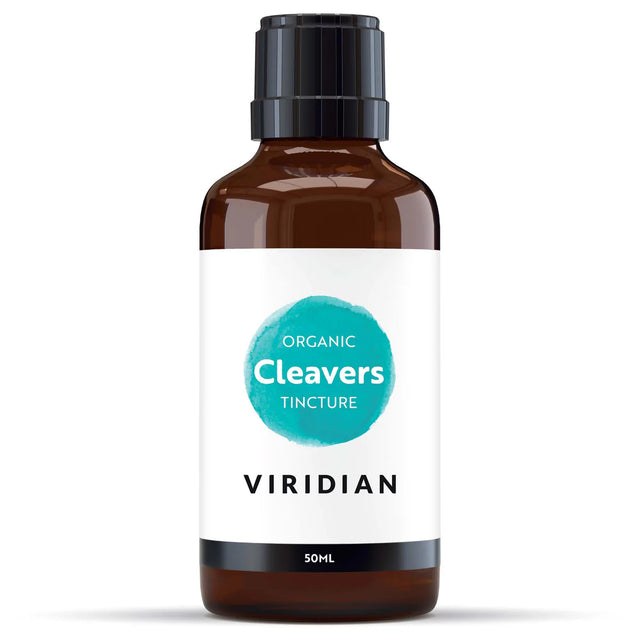 Viridian Organic Cleavers Tincture, 50ml.
