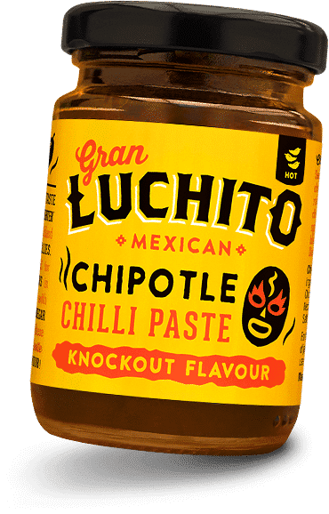 Gran Luchito Mexican Chipotle Chilli Paste with knockout flavour.